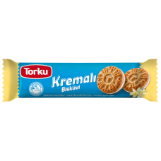 BISCUIT SANDWICH WITH PLAIN CREAM 61G TORKU (TURKISH)